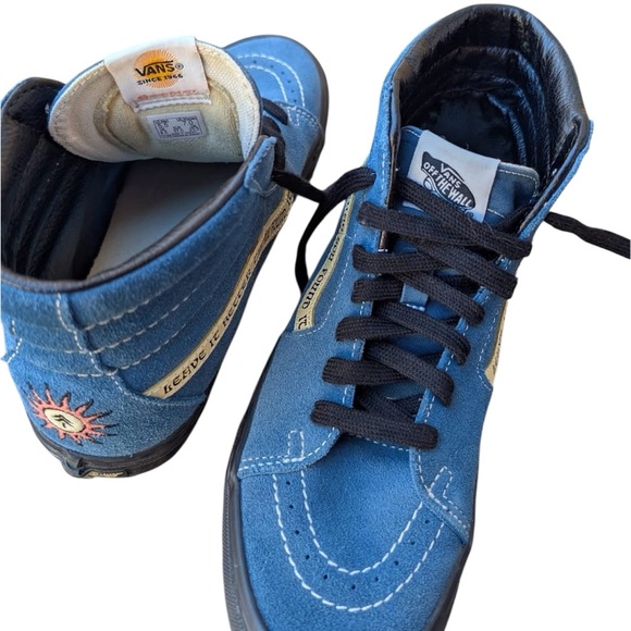 Vans Sk8-Hi Sneakers Womens 7 Mens 5.5 Parks Project Leave It Better High Top - Picture 10 of 11